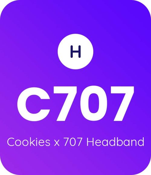 Cookies X 707 Headband