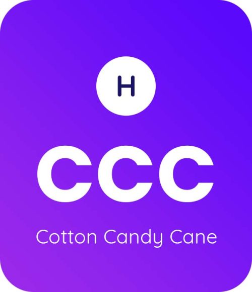 Cotton Candy Cane