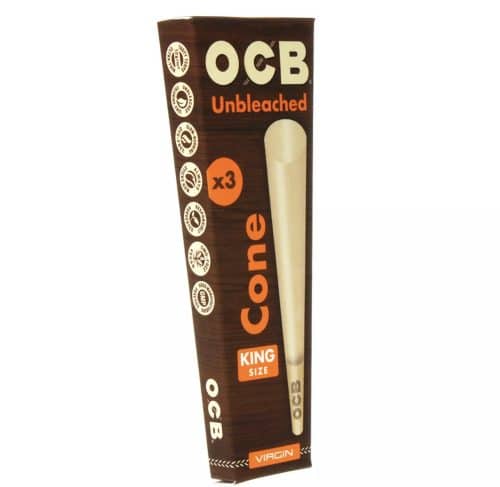 Ocb Pre Roll Cone Unbleched 2